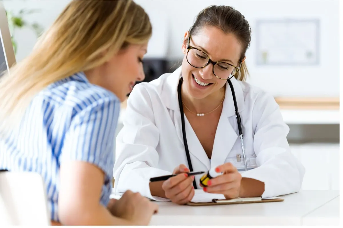 Doctor consulting with patient at Macquarie Parkside Medical